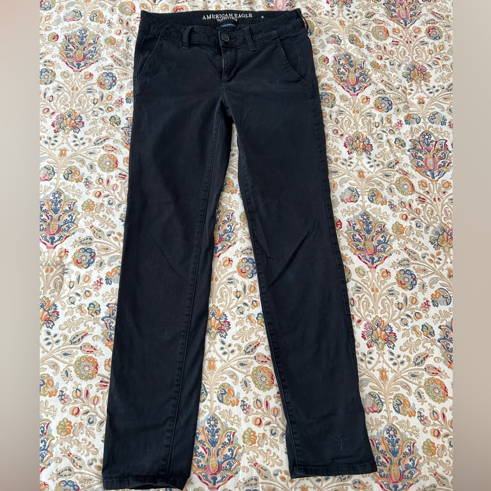 Black American Eagle Chinos
